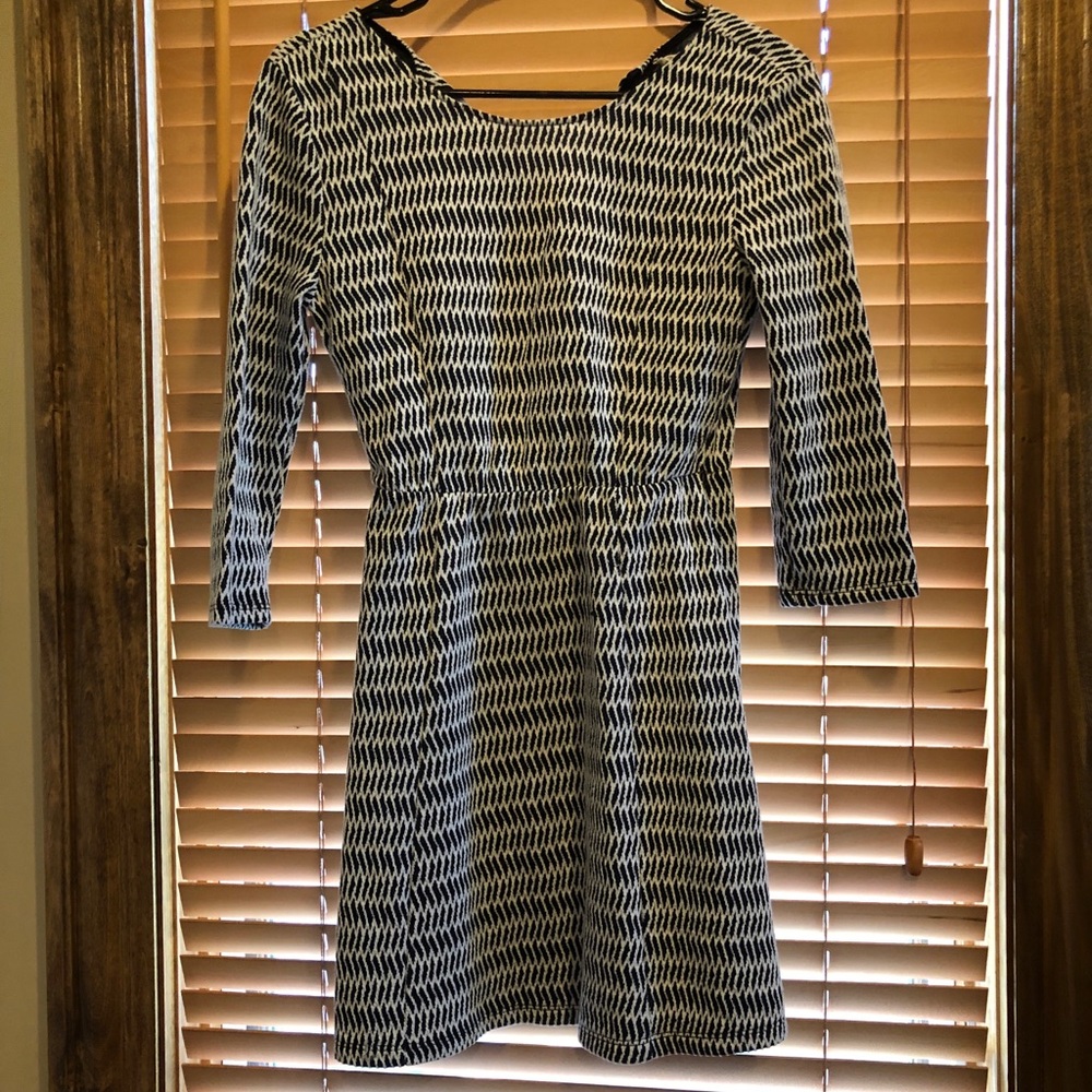 Blue and White Lush Dress